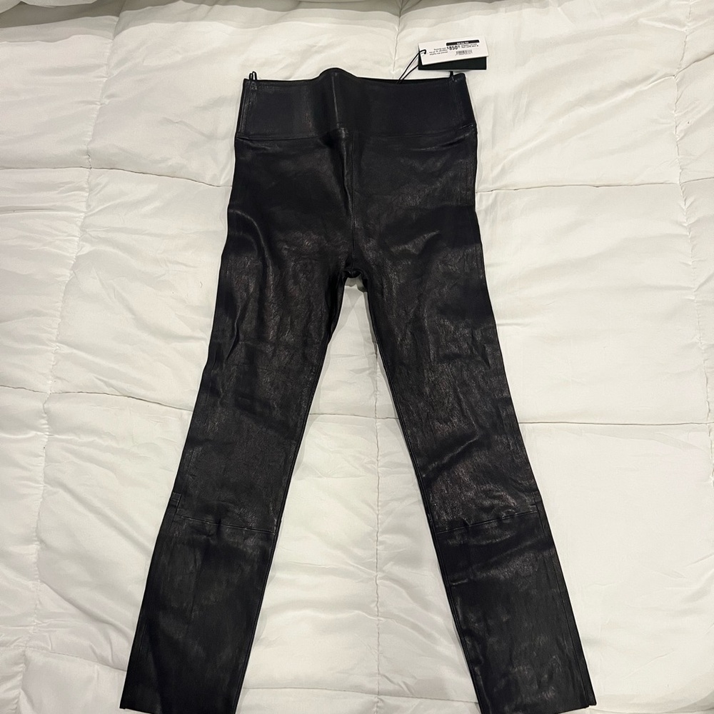Black Leather Pants